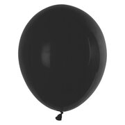 Luftballons schwarz  250 mm, Gre M, 10 Stk.