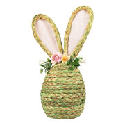 Ostern Osterdeko aus Maisstroh 25 cm, gr�n