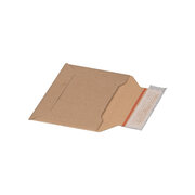 Wellpappe Versandtaschen 177x120mm bis 48mm Hhe Selbstklebeverschluss Aufreifaden Kompaktbrief