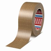 TESA Papierklebeband 60013 glasfaserverstrkt hohe Klebekraft 50mm x 25m, braun