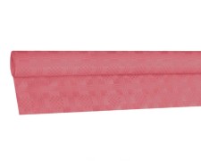 Damasttischdecke Tischtuch aus Papier, gerollt 1,20m x  8m, rosa