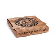 Pizzakarton aus Mikrowellpappe mit neutralem Motiv, 20 x 20 x 4 cm, 100 Stk.