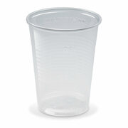 Trinkbecher transparent klar mit Eichstrich 0,4 l, 400 ml, PP,  50 Stk.