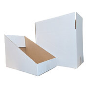 Faltkarton Regalkarton Lagerkarton perforiert 400x260x305mm (Auenma) 1-wellig wei