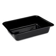 Menschalen ungeteilt extra stark 227x 178x 49mm schwarz 1330ml, 50 Stk.