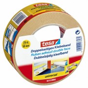 TESA Doppelseitiges Klebeband Doppelklebeband 56172 Universal 50mm x 25m