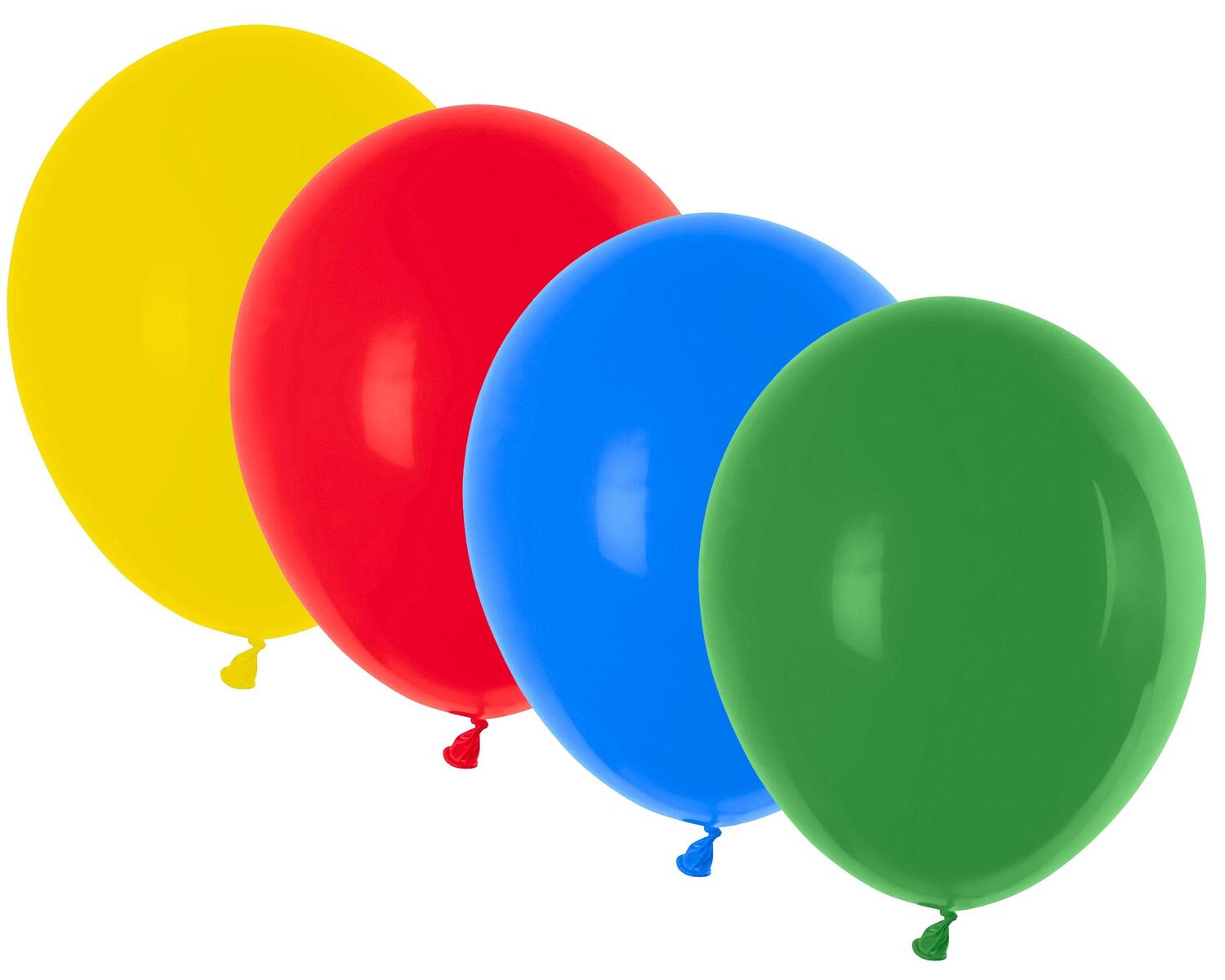 Luftballons bunt gemischt  300 mm, Gre L, 100 Stk.