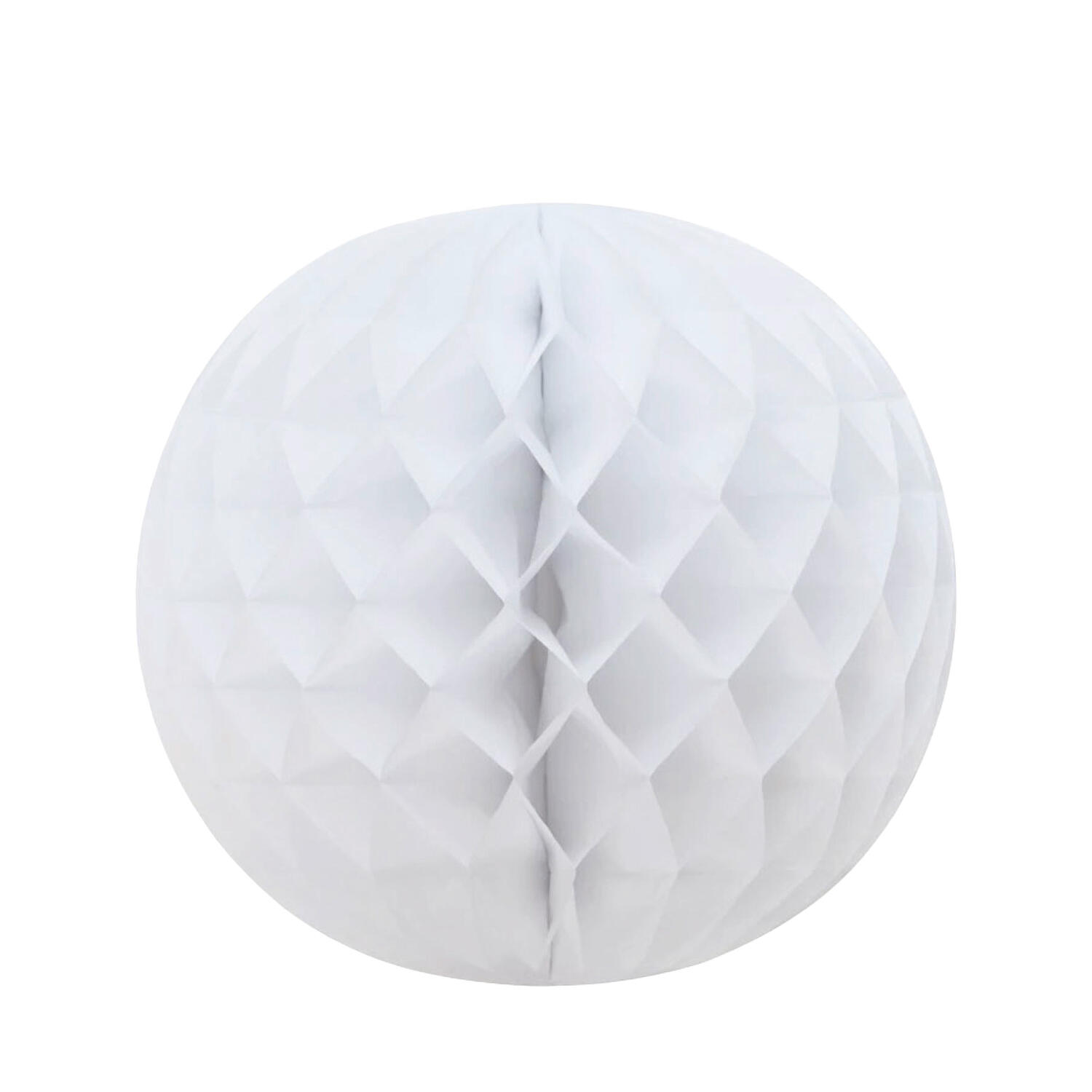 Wabenball Lampion rund wei  35 cm