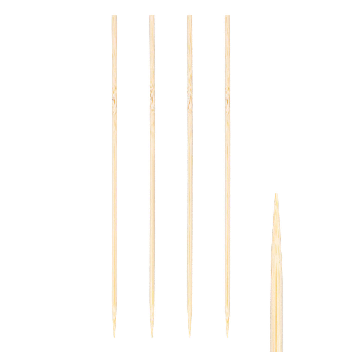 Schaschlikspiee aus Bambus, 3mm, 18cm, 500 Stk.