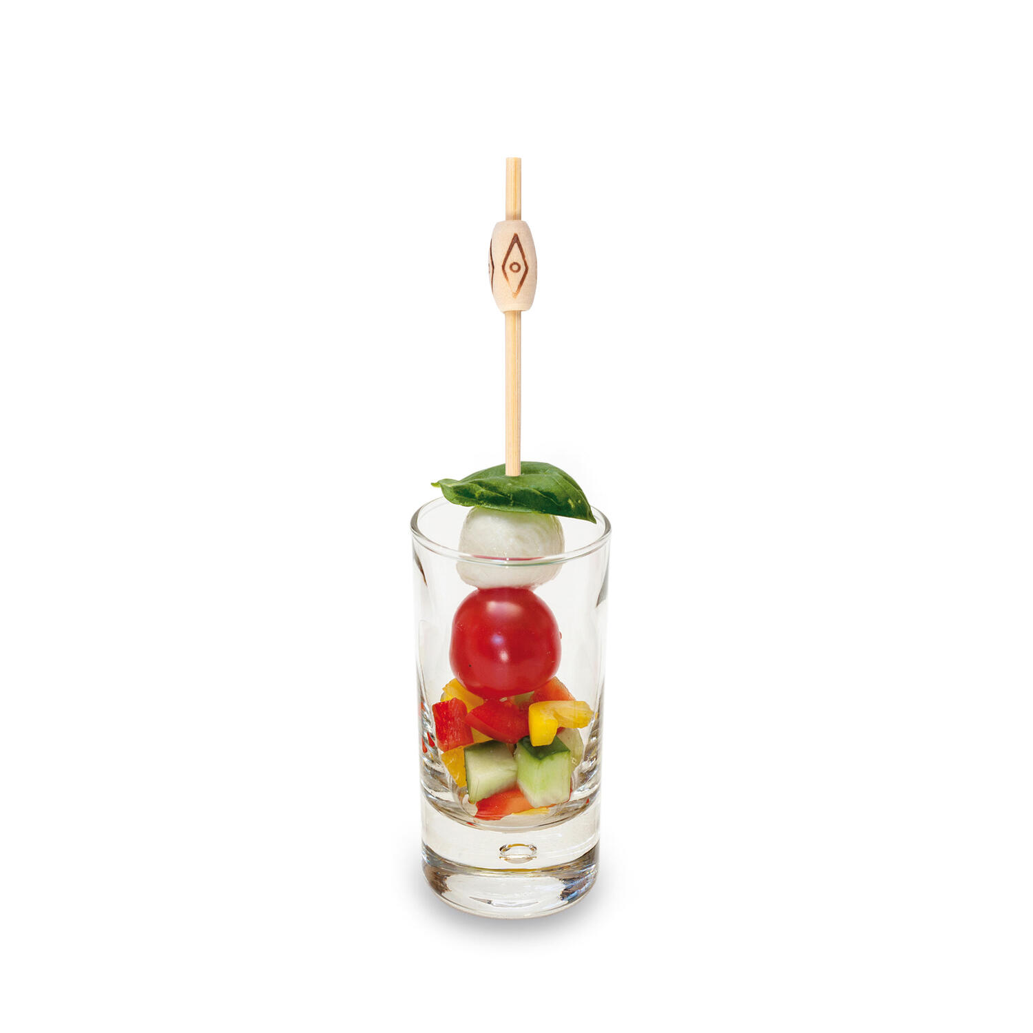 Fingerfood Spiee Rhombus aus Bambus, 12cm, 200 Stk.