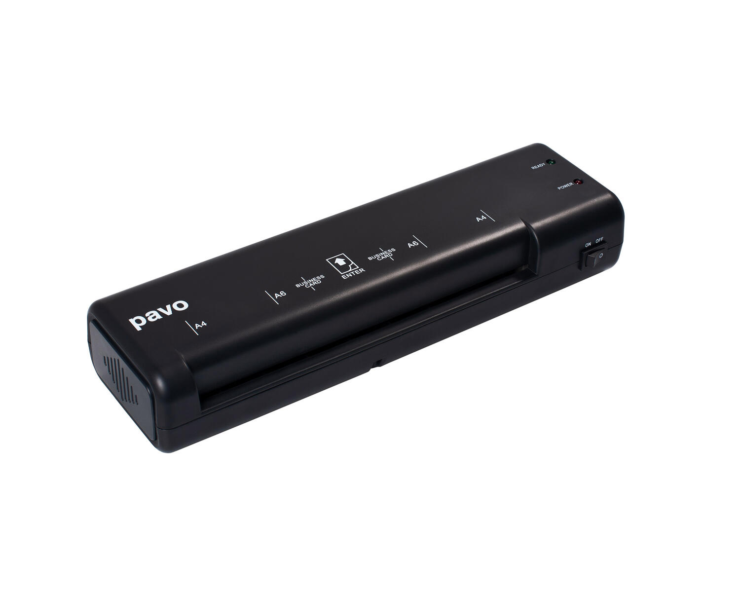 PAVO Laminiergert A4 Florida in Schwarz fr 80-100 mic inklusive 30 Laminierfolien