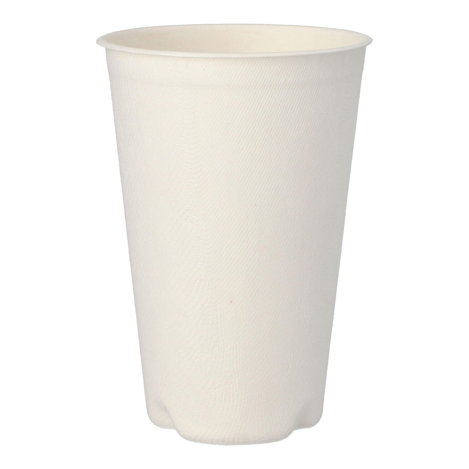 Hei�getr�nkebecher aus Zuckerrohr pure 400 ml, � 90mm, 50 Stk.