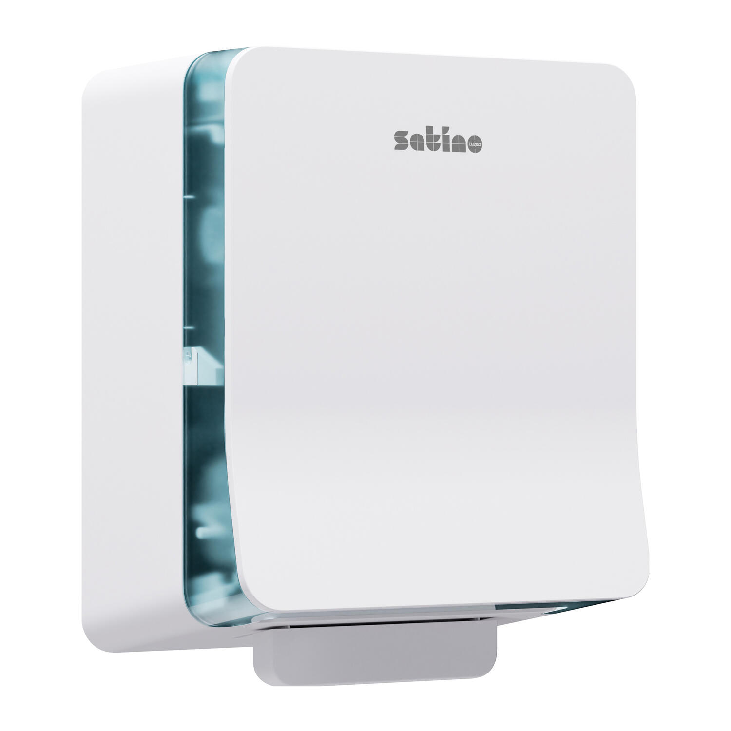 Satino Hyginity Autocut Handtuchrollenspender, System SYS1, 41,8 cm x 31,8 cm x 23,2 cm, wei�