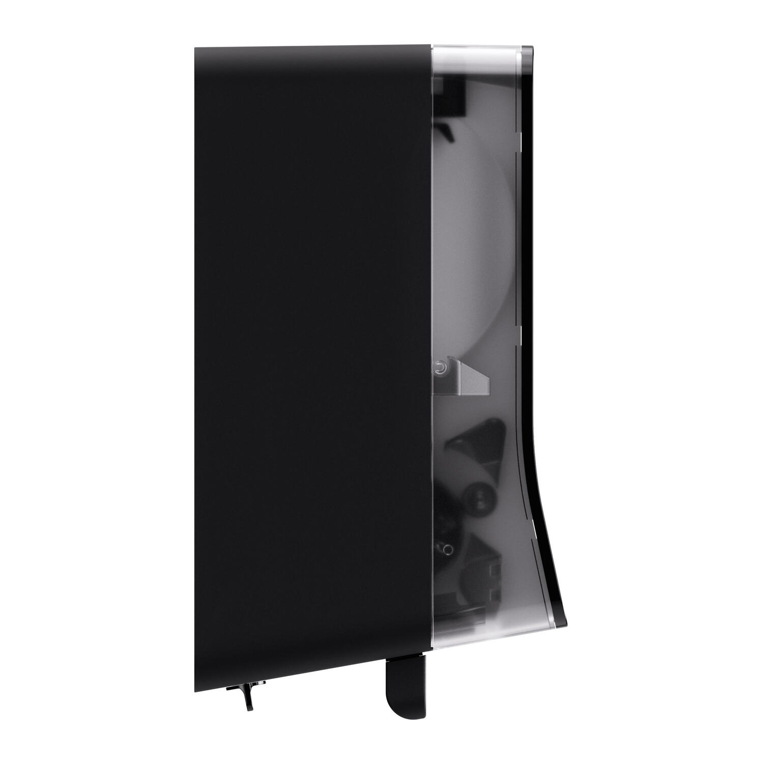 Satino Hyginity Autocut Handtuchrollenspender, System SYS1, 41,8 cm x 31,8 cm x 23,2 cm, schwarz