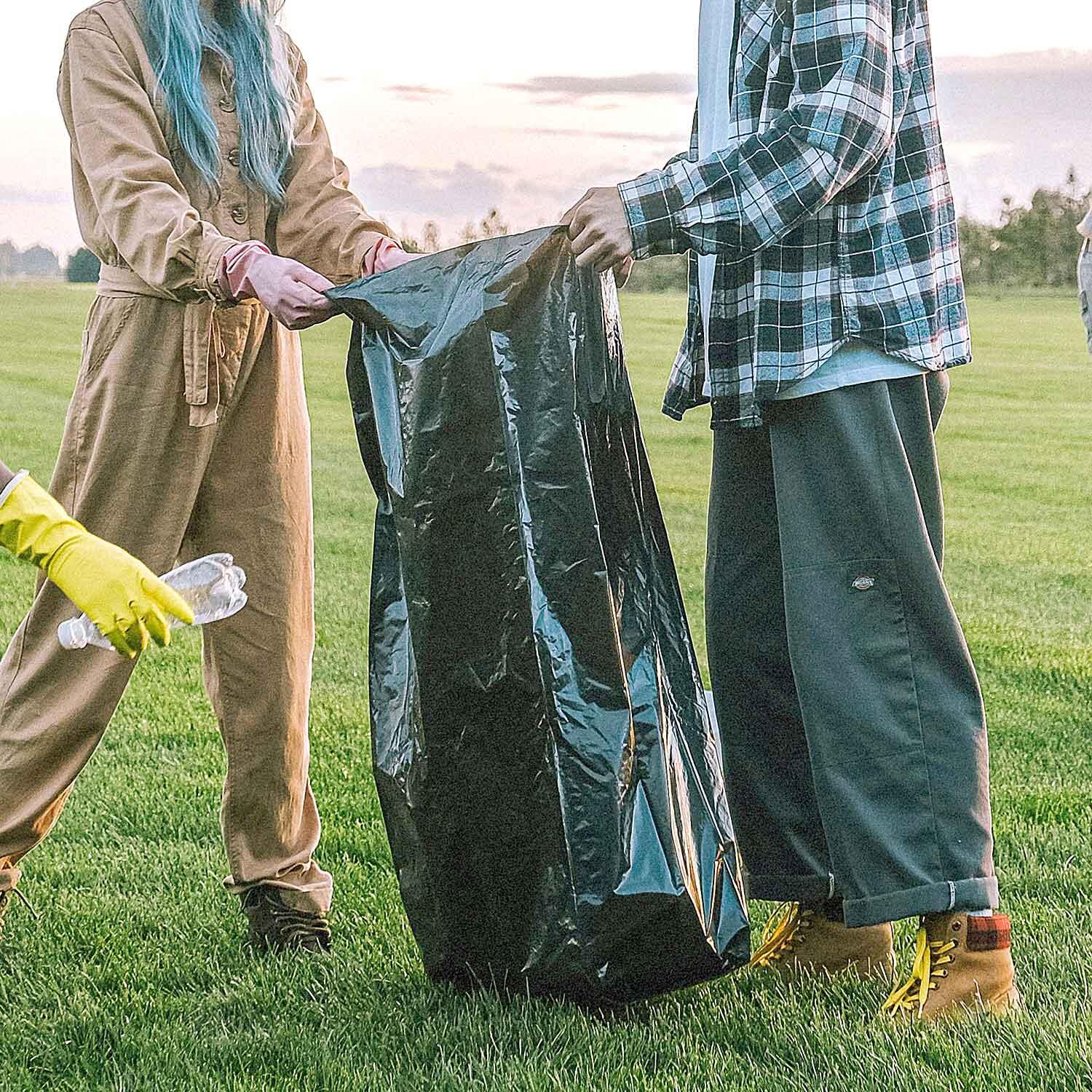 Mllscke Mllbeutel 240 Liter 100 x 125 cm schwarz, 100 Stk.