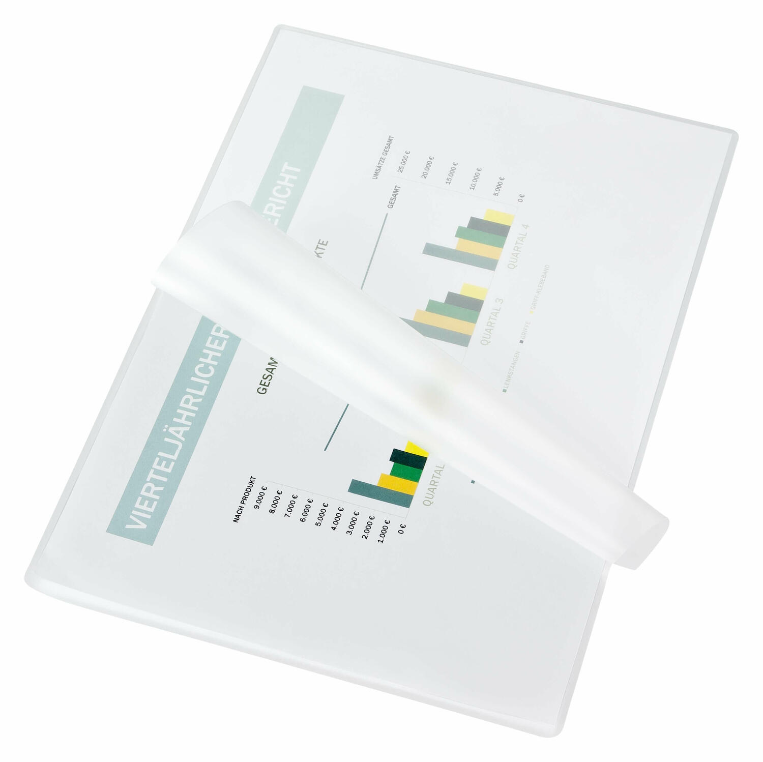 Laminierfolien Set A3 und Namensschilder 90 x 60 mm, 35 Stk.