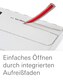ColomPac Blitzbodenkarton 393 x 328 x 166mm Premium mit doppelten Selbstklebeverschluss & Aufreifaden wei