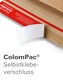 ColomPac Planversandbox 730 x 115 x 115mm mit Selbstklebeverschluss & Aufreifaden braun