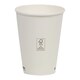 Pappbecher wasserbasierend umweltfreundlich wei 400 450 510ml bis 95C, 50 Stk.