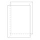 Einlegescke Seitenfaltenscke 600 x 400 x 600mm hoch transparent 10my, 100 Stk.